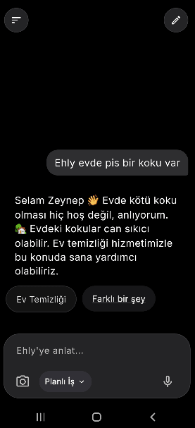 Ehly ev temizliği hizmeti öneriyor